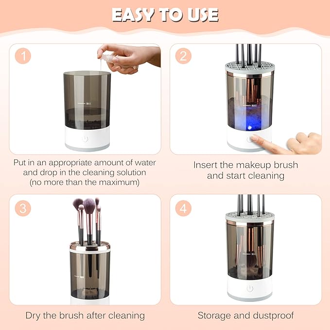 OASIS MUSE™-Electric Makeup Brush Cleaner