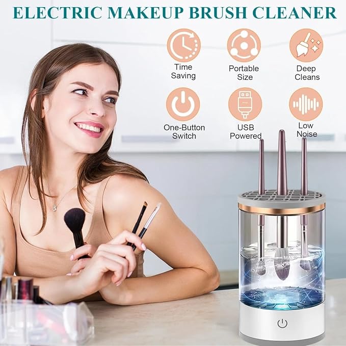 OASIS MUSE™-Electric Makeup Brush Cleaner
