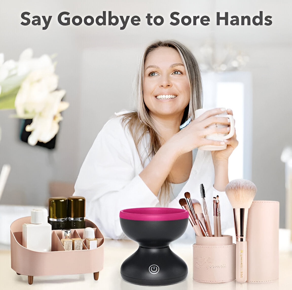 OASIS MUSE™-Electric Makeup Brush Cleaner Ultra